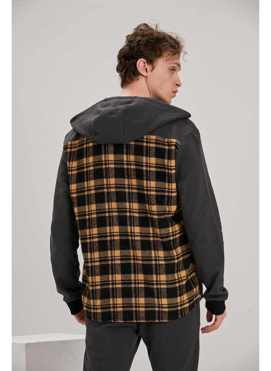 Alexandergardı Hooded Buttoned Oversize Cardigan (E21-61501)