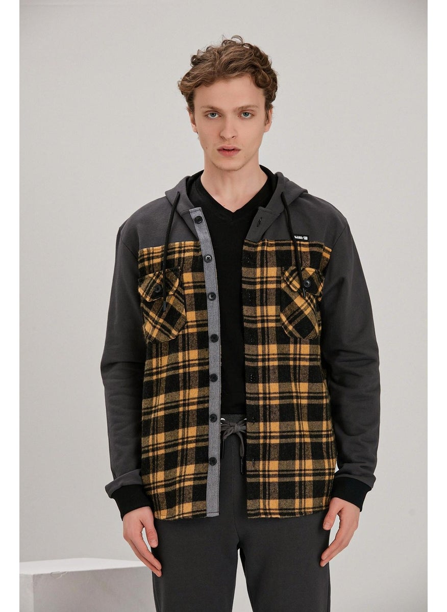 Alexandergardı Hooded Buttoned Oversize Cardigan (E21-61501)