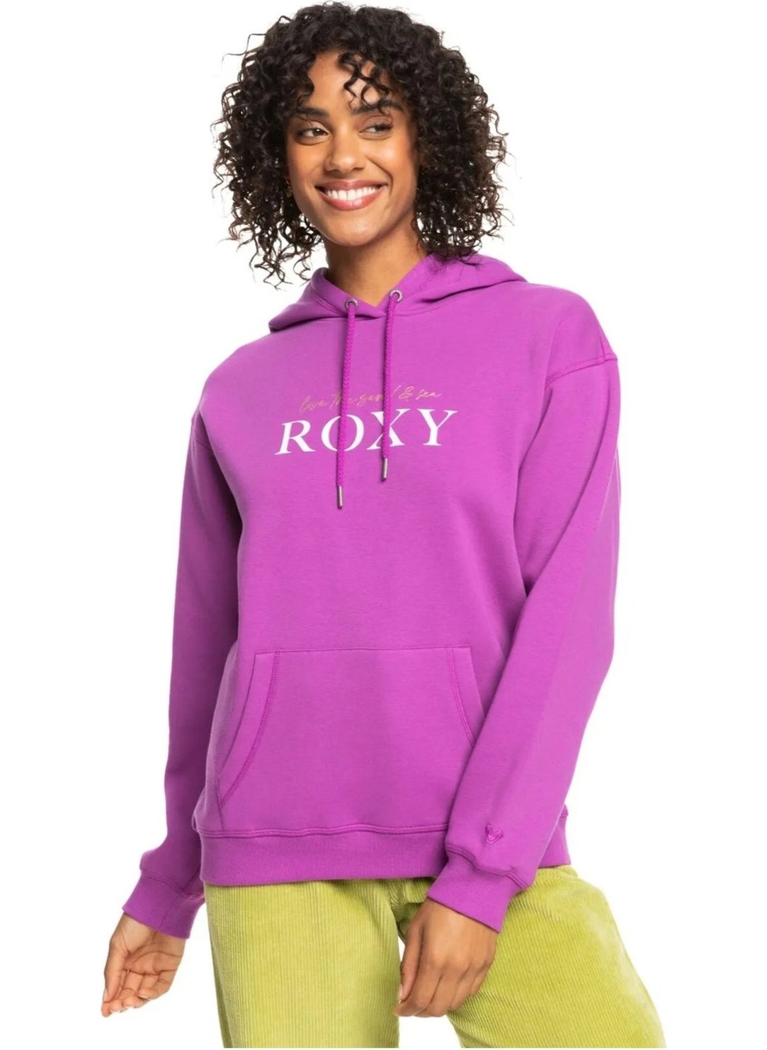 Surf Stoked Hoodie Brushed Purple Women's Sweatshirt