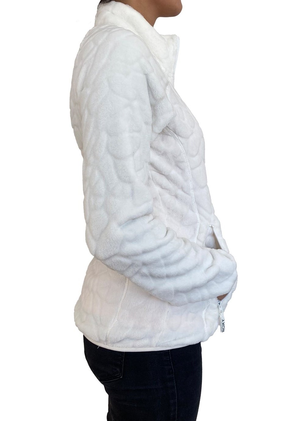 Touring Fz Plr White Women's Fleece TERJFT07037-WBK0