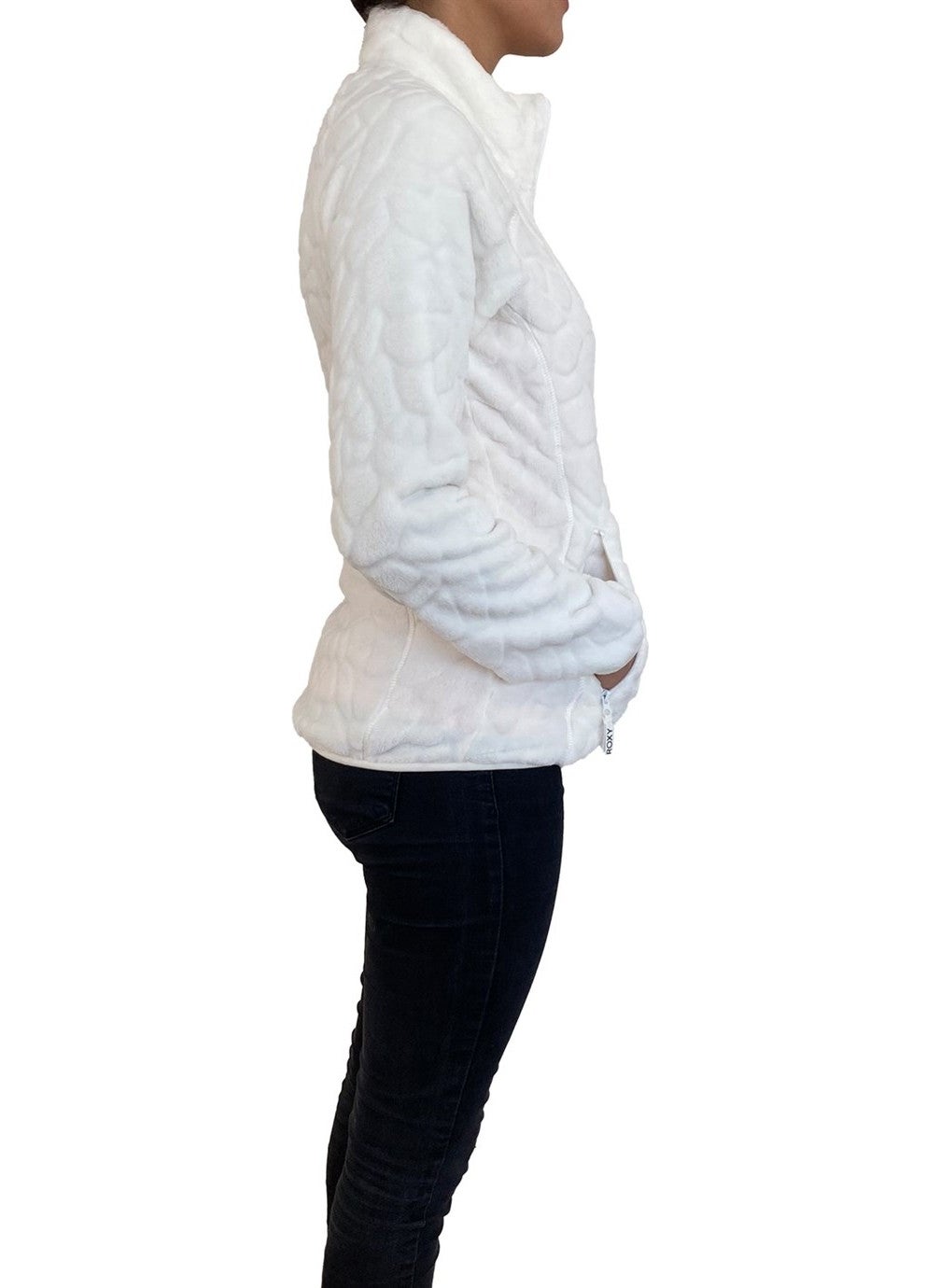 Touring Fz Plr White Women's Fleece TERJFT07037-WBK0