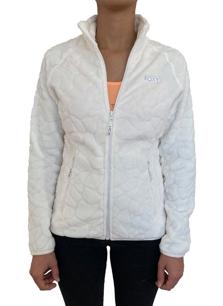 Touring Fz Plr White Women's Fleece TERJFT07037-WBK0