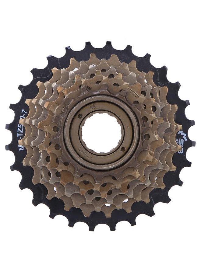 TZ500-7 Mixture Material Mountain Bicycle 7 Speed Freewheel for 21 Speed Bike Cycling Accessory