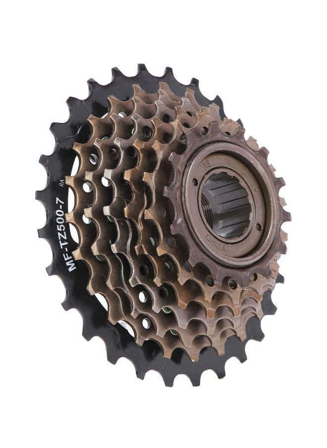 TZ500-7 Mixture Material Mountain Bicycle 7 Speed Freewheel for 21 Speed Bike Cycling Accessory