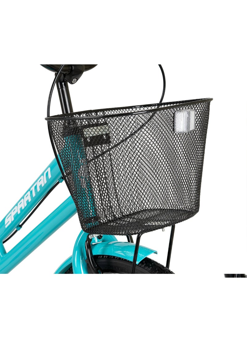 Classic City Bike for Youth |20 inch wheel size |Single speed bike | Light Blue