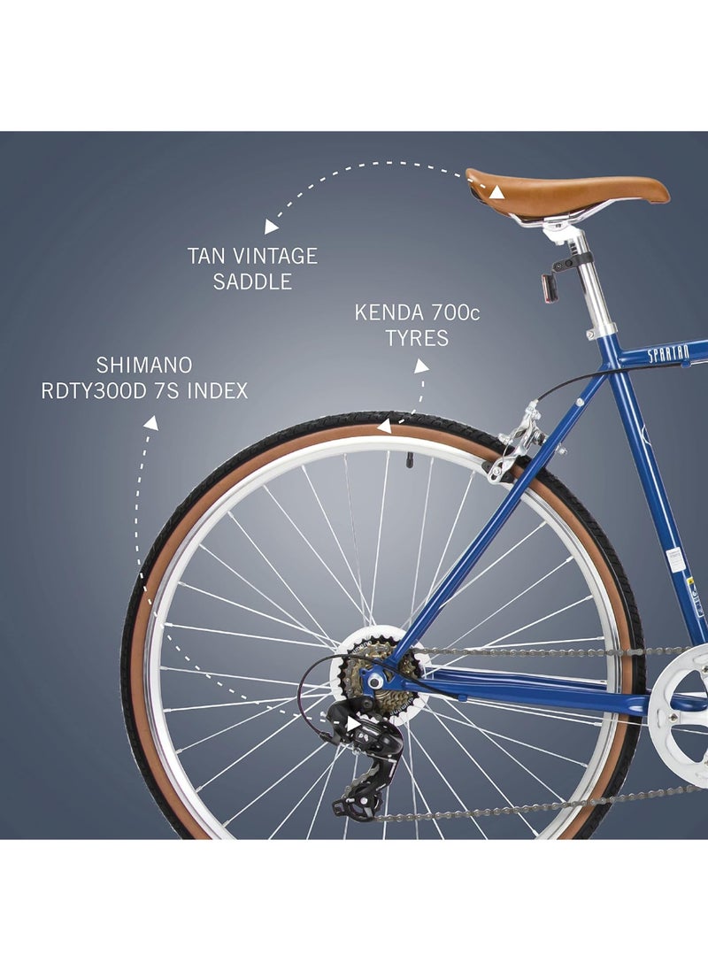 700c Platinum Fixie Bicycle | 26 inch wheel size| Single Speed bike | For adults|Matte Black |