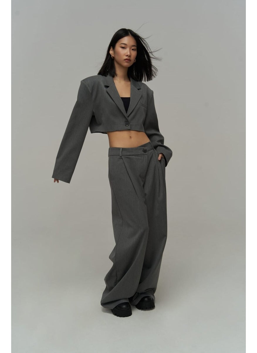 Edwin Smoked Cross Trouser-Jacket Set