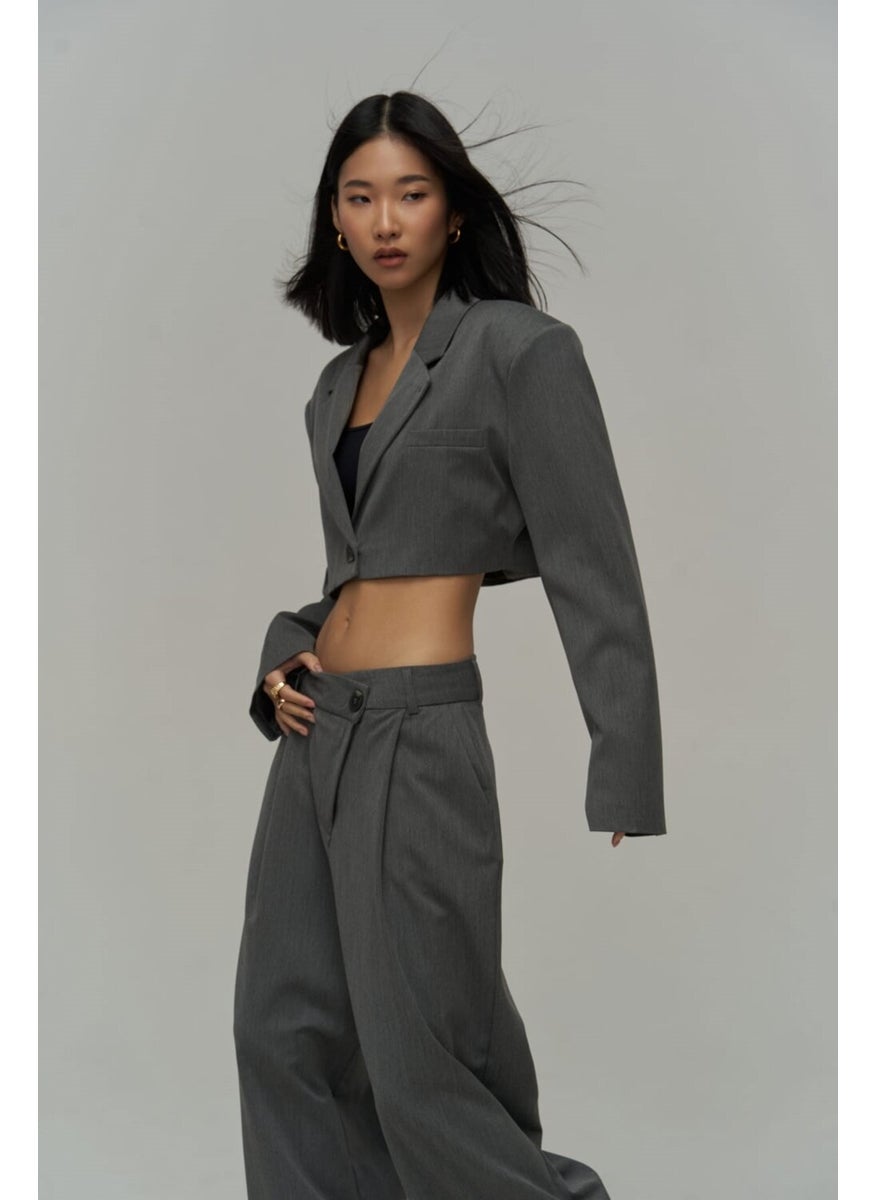 Edwin Smoked Cross Trouser-Jacket Set