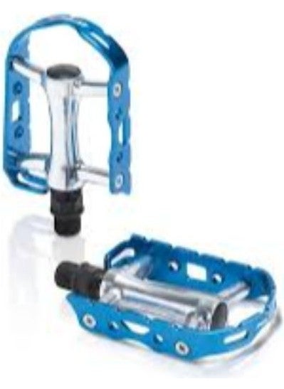 Pedal Mtb Ultralight PD-M15 Aluminum Silver Blue 2020
