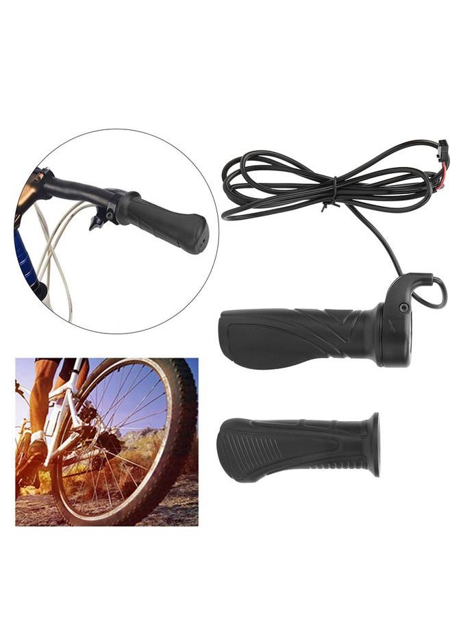 1 Pair Universal Speed Gas Handle Throttle Accelerator for Electric Bicycle Motorcycle Scooter