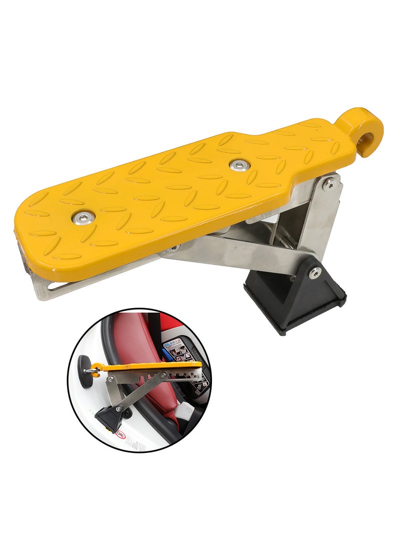 Car door lock pedal upper roof climbing luggage auxiliary ladder off-road vehicle pedal multifunctional hook pedal