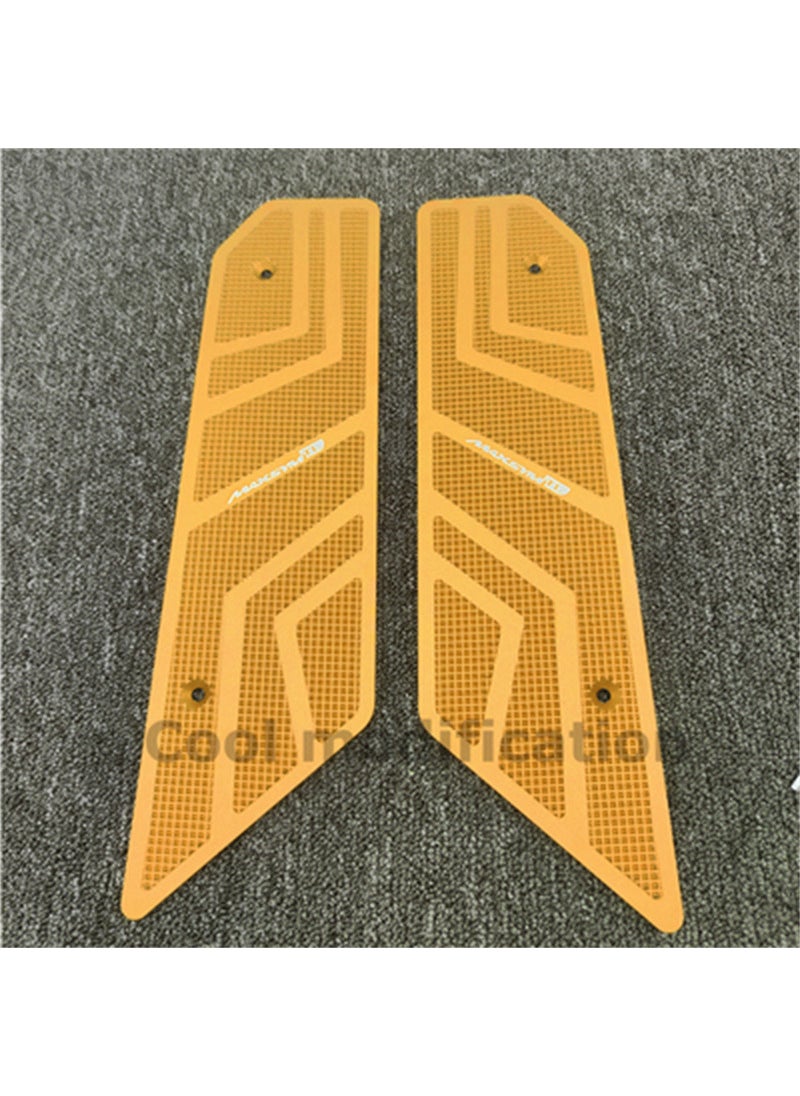 CNC Mapped Anti-Slip Pedals For MAXSYM TL500 And TL508 Motorcycle Equipment Accessories Imported From China Mainland Gold