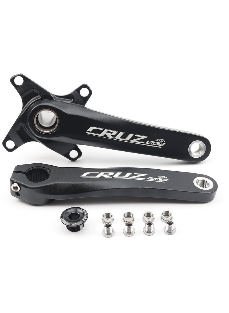 Mountain Bike Integrated Vacuum Disc Brake Lever Left Right Set Modified Single Disk Vacuum Disc Brake Lever BCD104 Crank