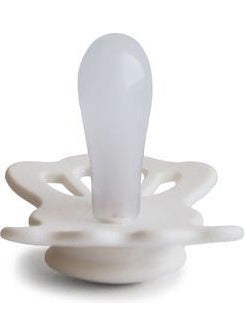 Lucky Silicone Pacifier - Cream 6-18 Months