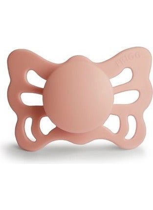 Butterfly Silicone Pacifier - Pretty In Peach 0-6 Months