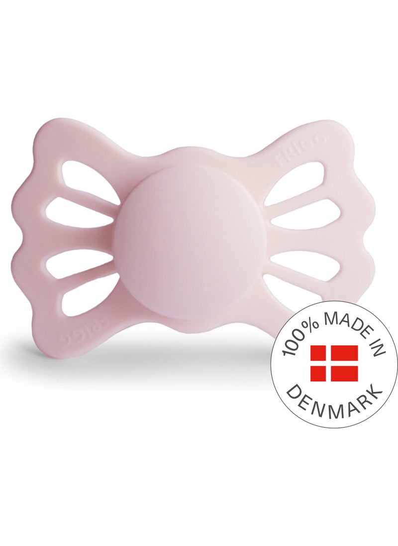 Frıgg Lucky Silicone Pacifier - White Lilac 6-18 Months