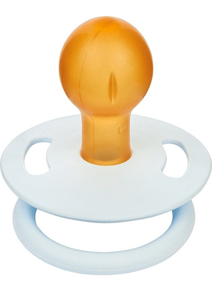 Pure Rubber Tipped Pacifier No:2 - Blue