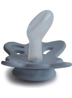 Butterfly Silicone Pacifier - Great Gray 0-6 Months