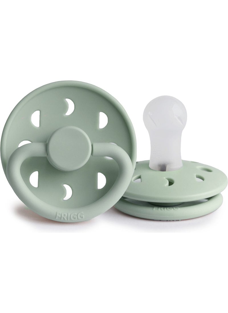 Moon Phase Silicone Pacifier - Sage 0-6 Months