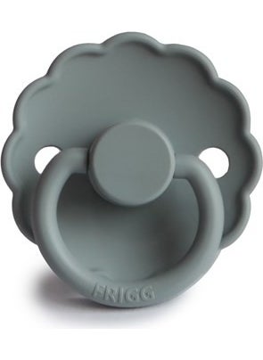 Frıgg Daisy Silicone Pacifier - French Gray 0-6 Months