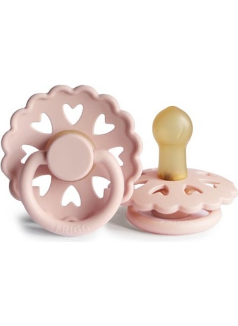 Frıgg Fairytale Rubber Pacifier - Blush (The Little Match Girl) 0-6 Months