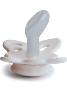 Butterfly Silicone Pacifier - Cream 0-6 Months
