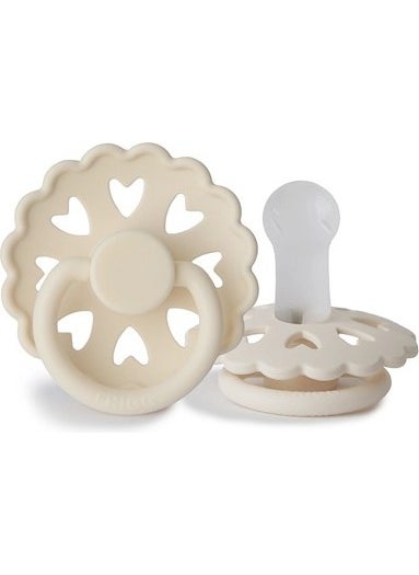 Frıgg Fairytale Silicone Pacifier - Cream (The Ugly Ducking) 6-18 Months