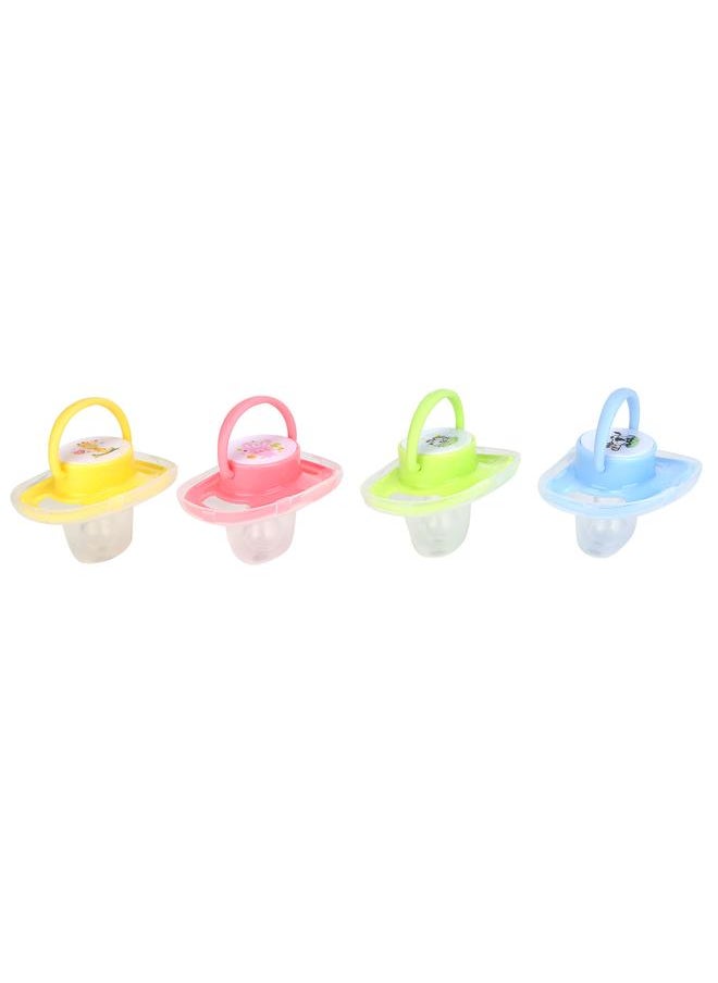 4Pcs Binkies Ultra Light Premium Silicone Safe Healthy Durable Quick Airflow Comfortable Newborn Pacifier