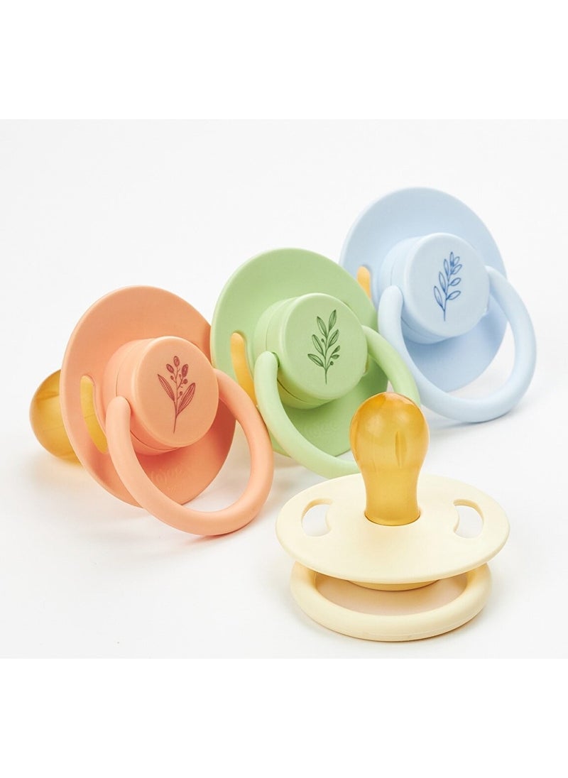Pure Rubber Tipped Pacifier No:3 - Puppy Mouth