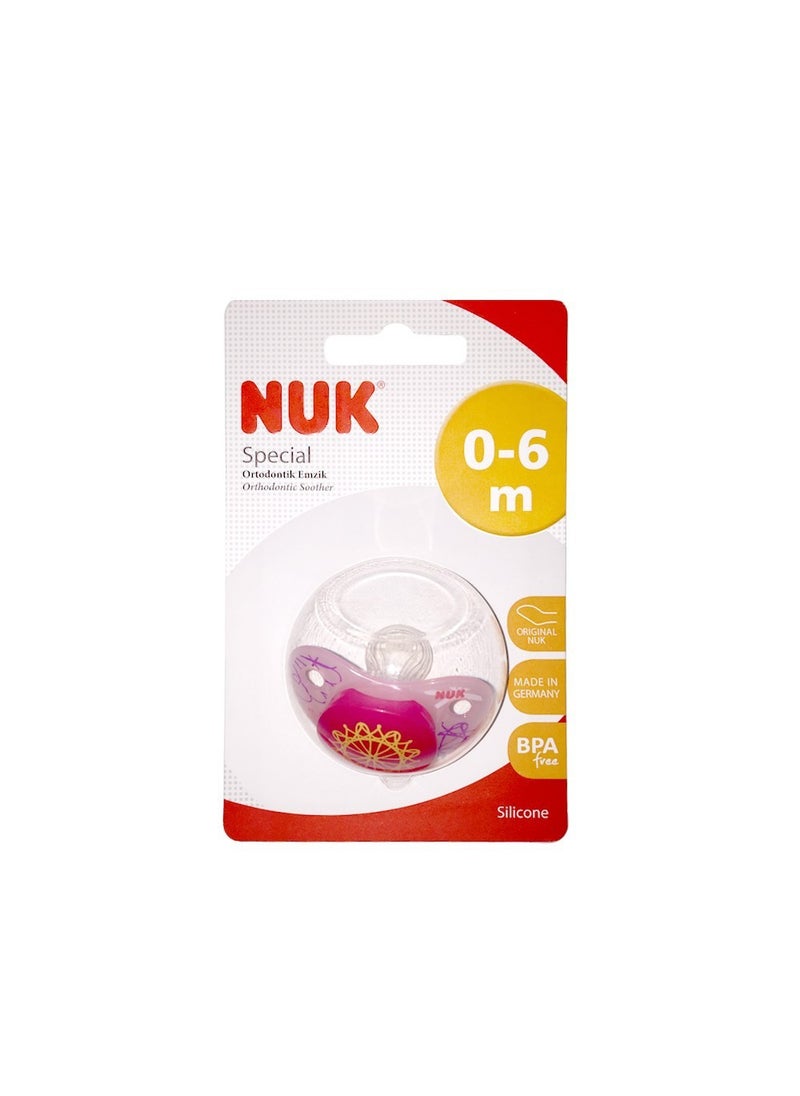 Special Orthodontic Silicone Pacifier No:2