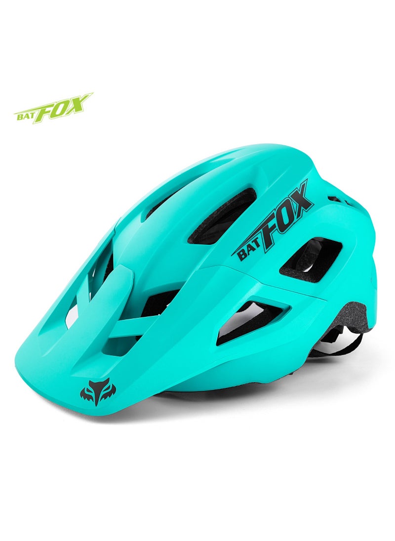 BAT FOX Adult MTB Helmet for Men and Women lake blue