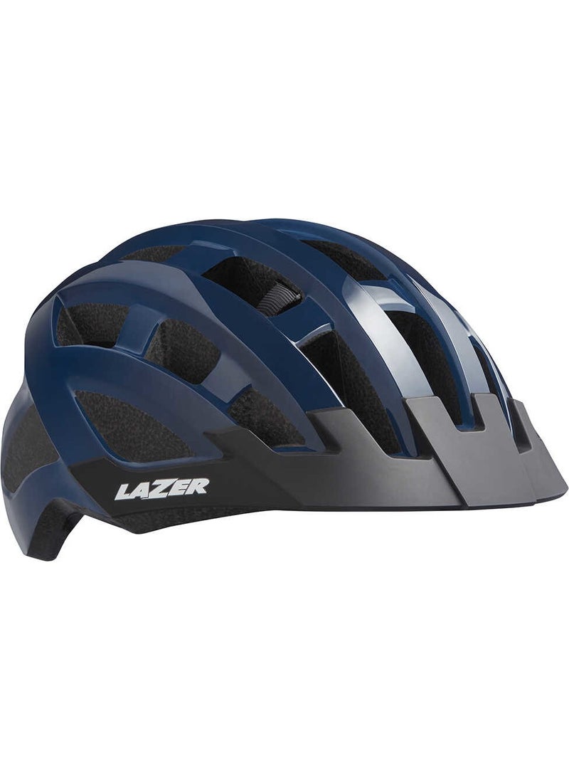 Compact CE-CPSC Dark Blue Standard Size Bicycle Helmet