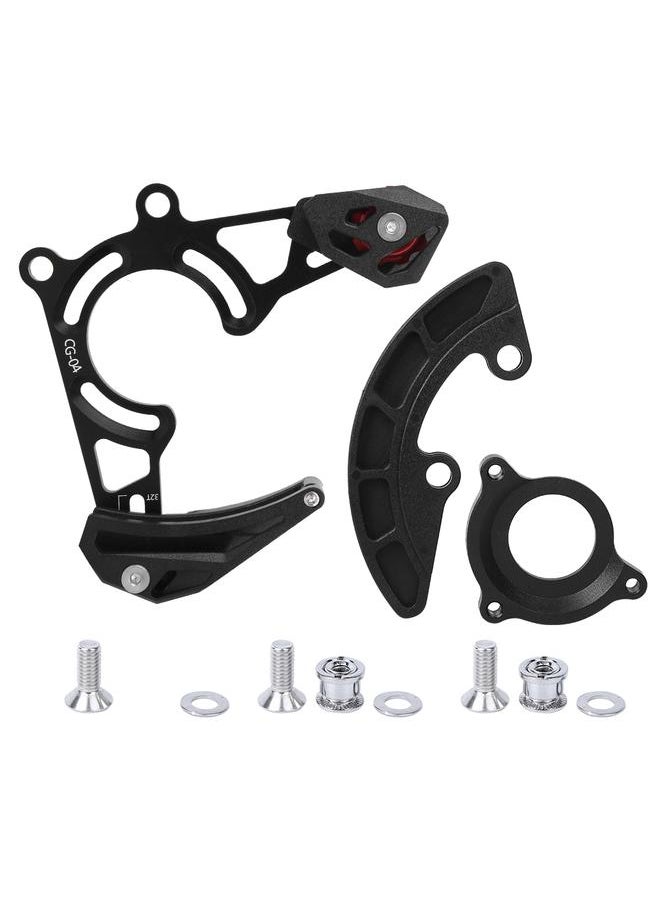 ZTTO Mountain Bike Single Deck Crankset Chain Guide DH Soft Tail Chain Protector 32T-38T Frame Guard