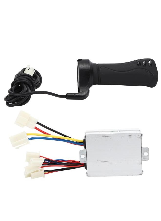 Electric Bike Brushed Controller 48V 500W Extension Cable Handlebar Electric Bike Accessories