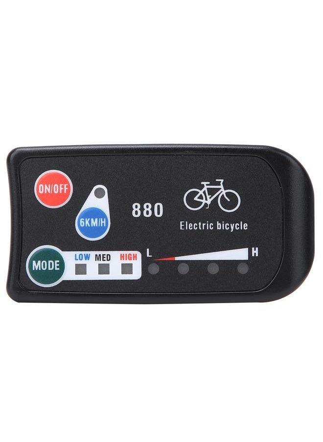 KT- LED880 Bike for SM Normal Connector Control Panel Display Meter Bicycle Modification Electric Accessory