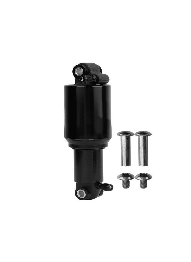Black Aluminum Alloy Mountain Bike Air Rear Shock Absorber Suspension with Screws Kit165MM
