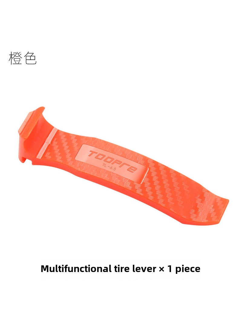 1 x 5 pcs TOOPRE Bicycle Tire Lever Nylon Multifunction Repair Tool Orange