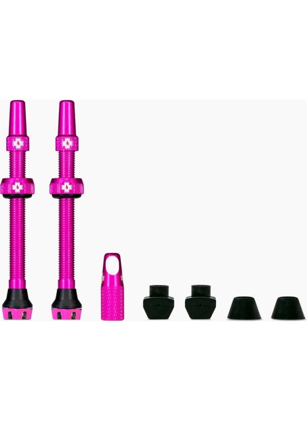 V2 Tubeless Valve 44MM Pink