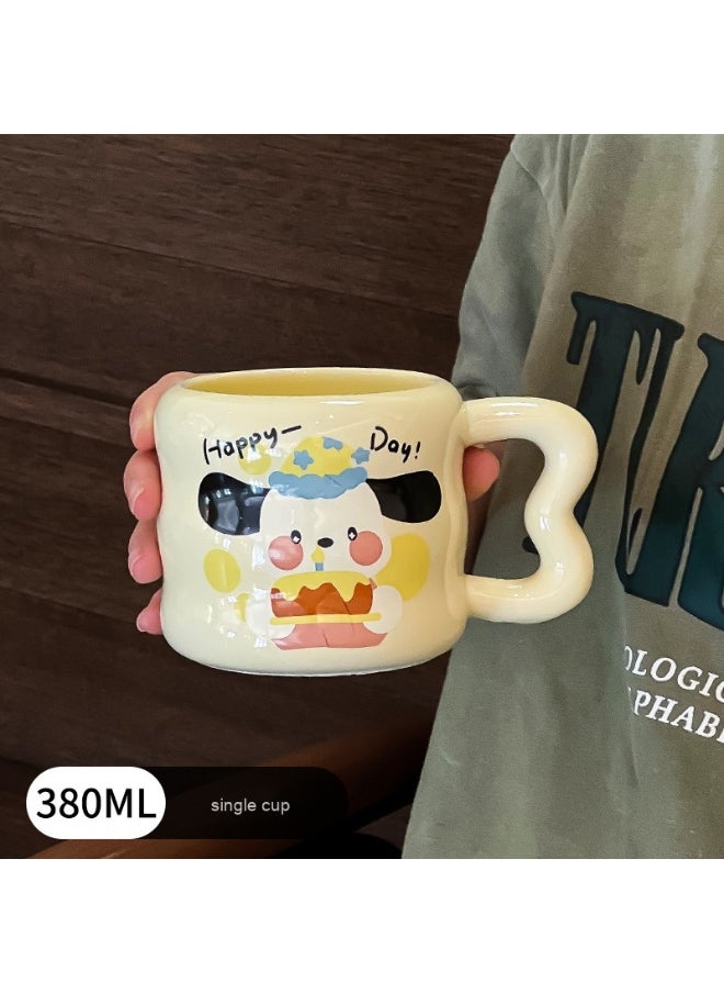 Personality Cute Pacha Coffee Mug Ceramic Mug 350ml
