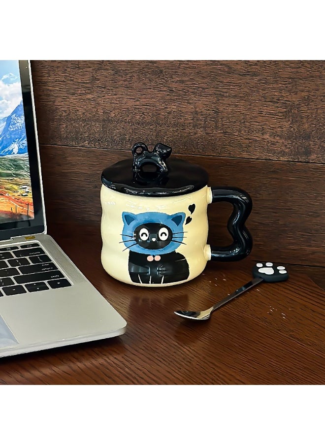 Personality Cute Cat Coffee Mug Ceramic Mug 350ml