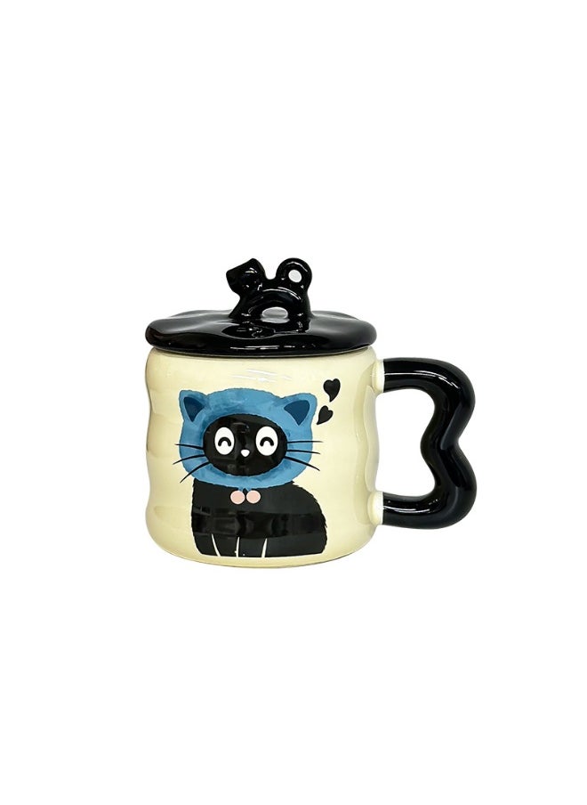 Personality Cute Cat Coffee Mug Ceramic Mug 350ml