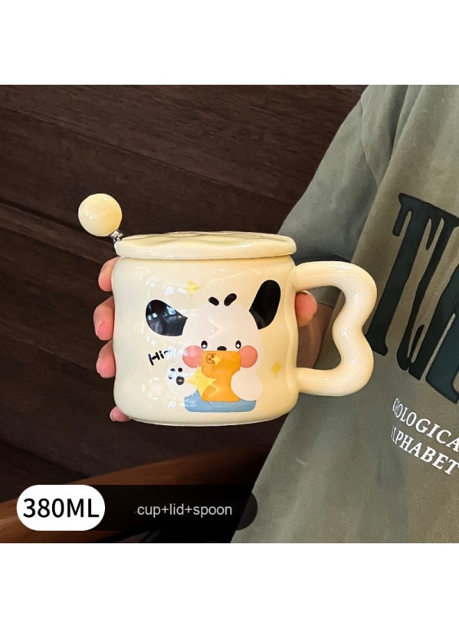 Personality Cute Pacha Coffee Mug Ceramic Mug 380ml