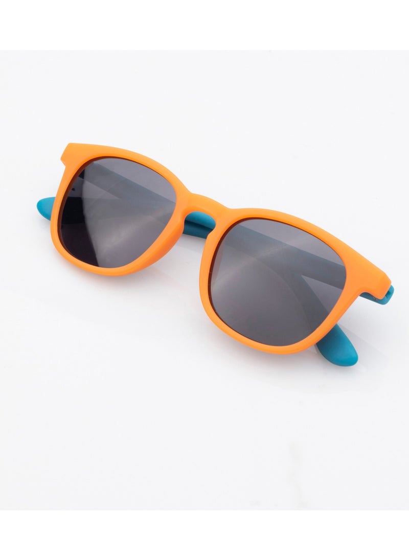 Orange Turquoise-Polarized Children's Sunglasses