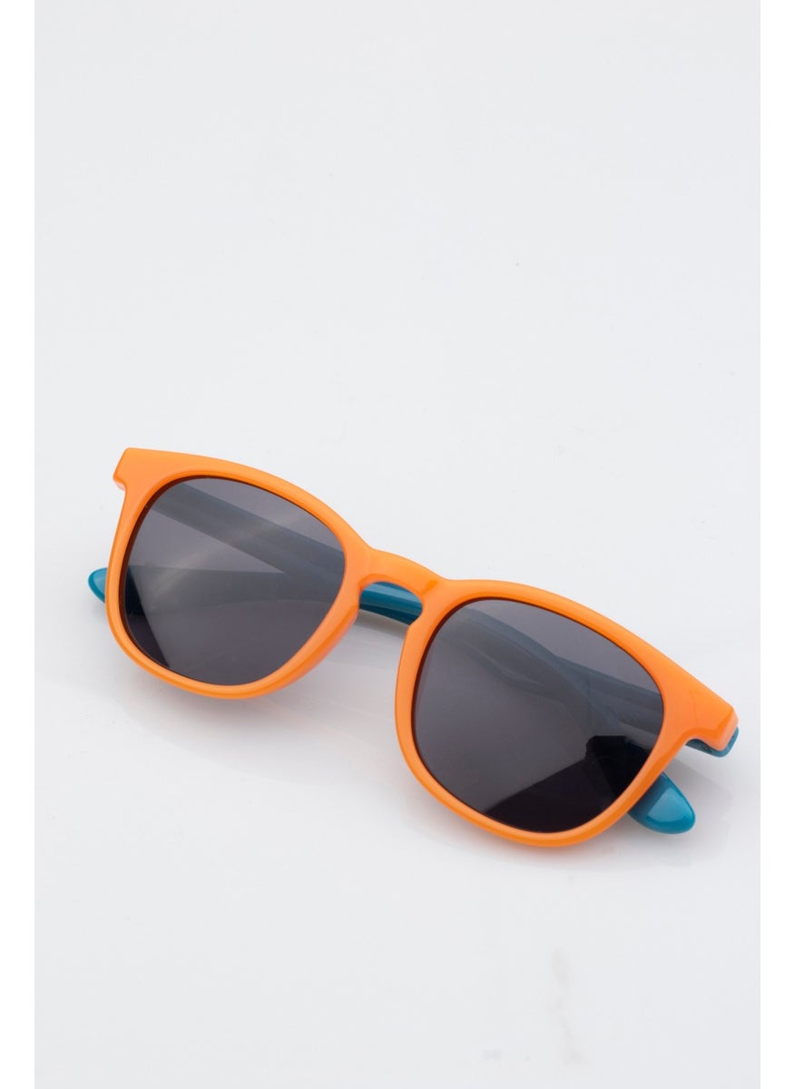 Orange Turquoise-Polarized Children's Sunglasses