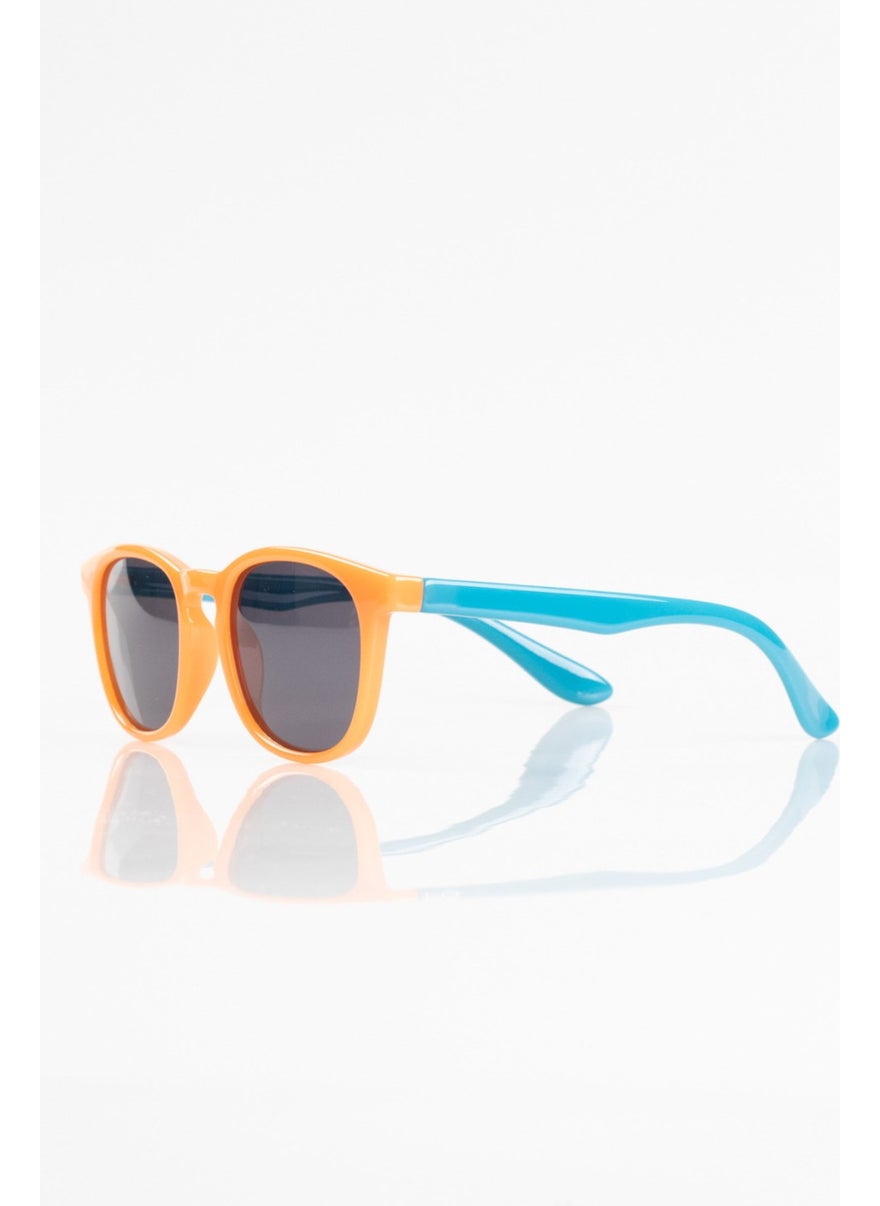 Orange Turquoise-Polarized Children's Sunglasses