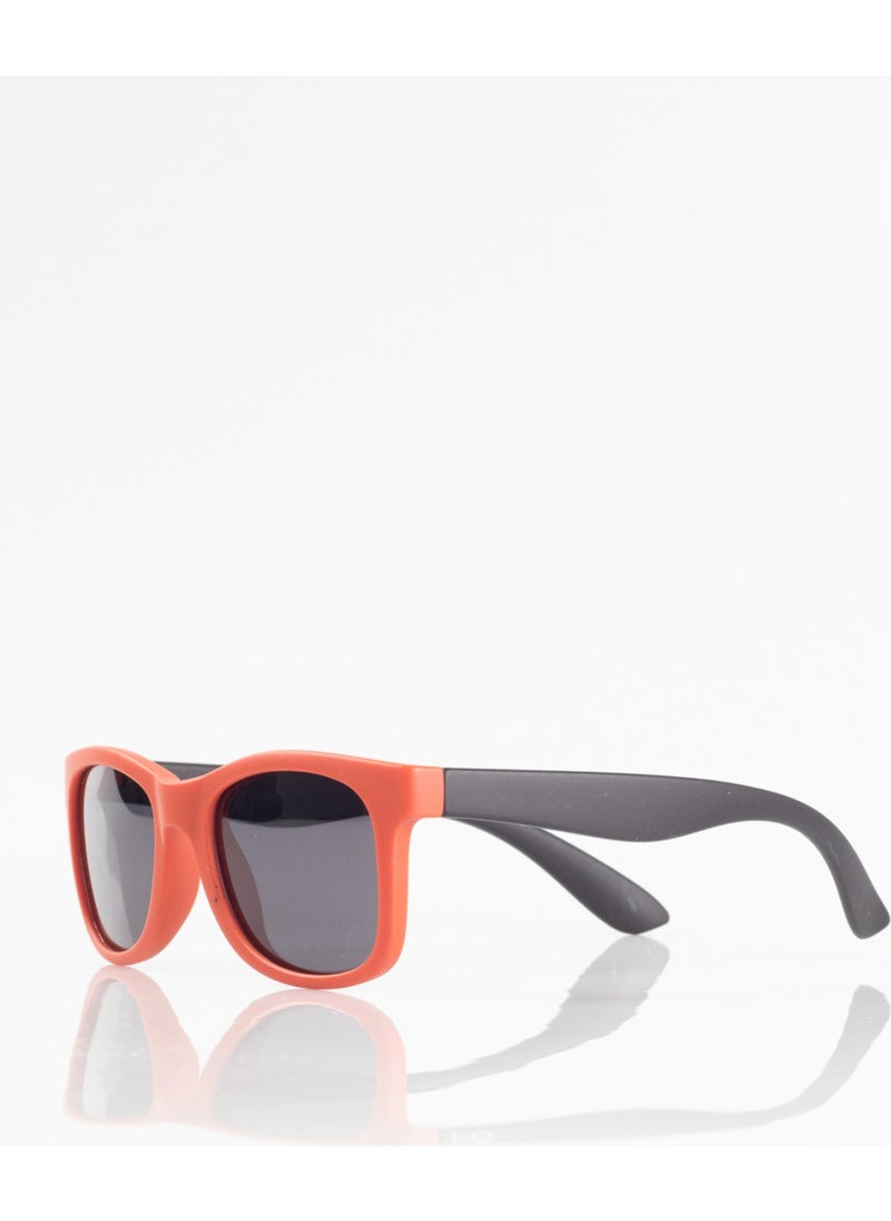 Matte Yellow Red-Polarized Children's Sunglasses