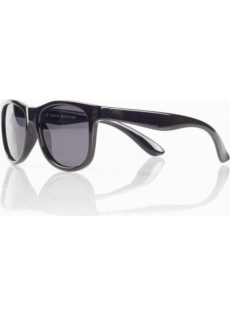 Matte Orange Turquoise-Polarized Children's Sunglasses