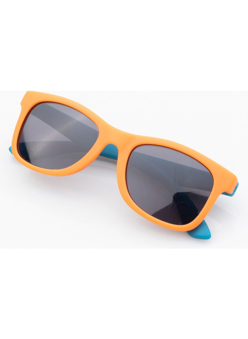 Matte Yellow Red-Polarized Children's Sunglasses