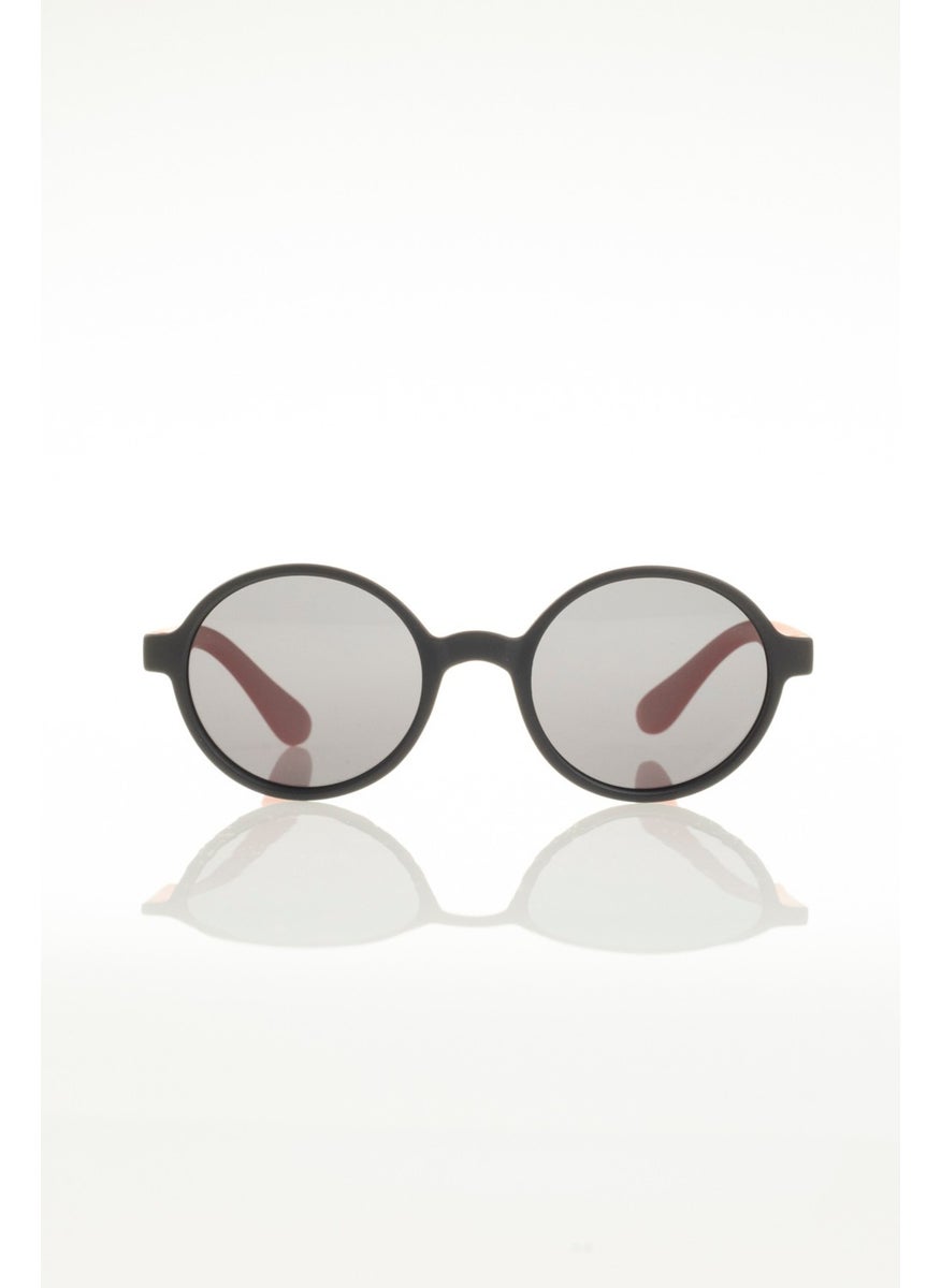 Matte Black Red-Polarized Children's Sunglasses