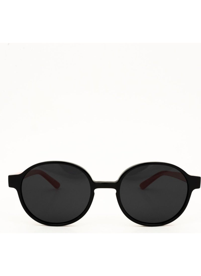Polarized Children's Sunglasses | Black Red | 6-12 Years | Light Flexible